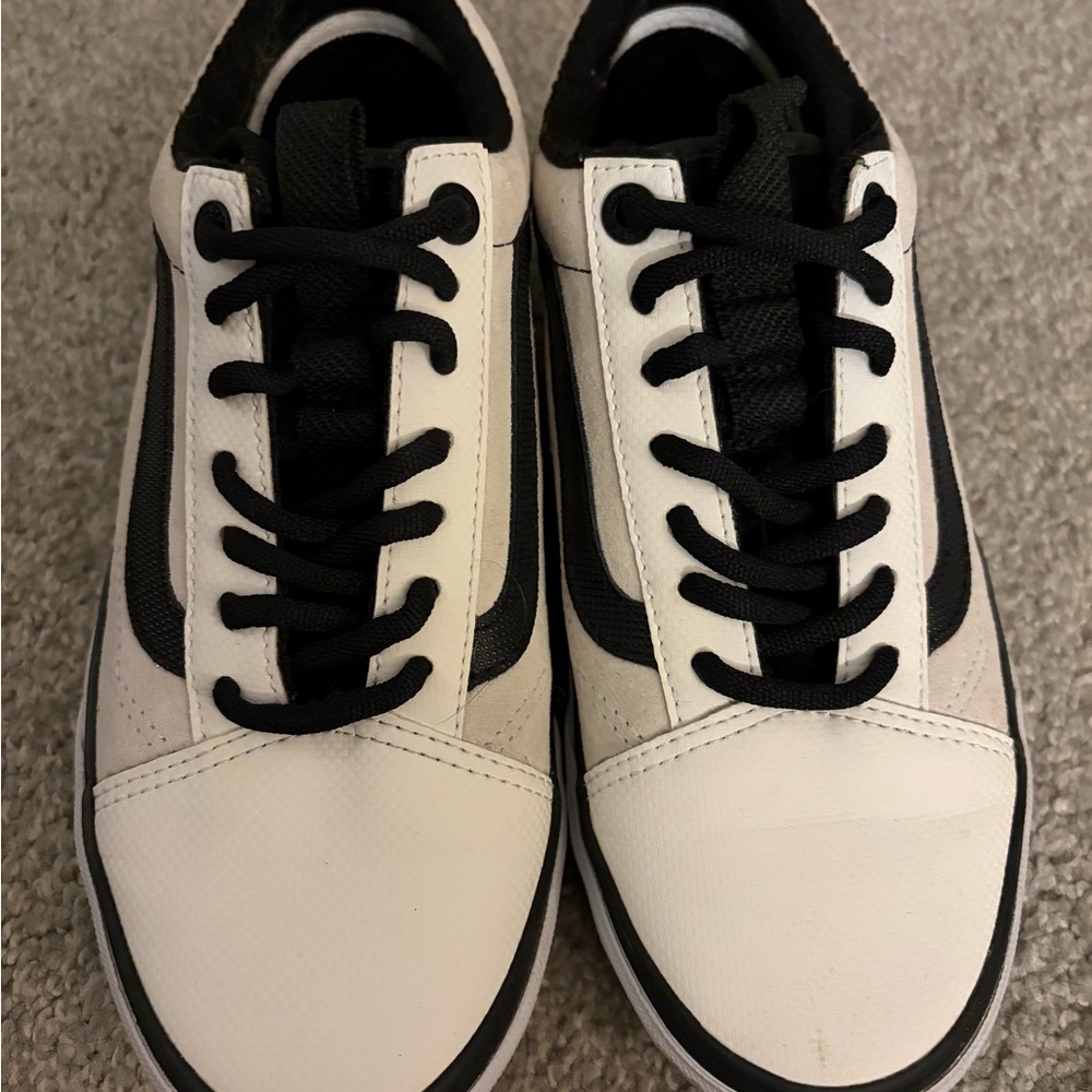 The North Face Men's Black and White Sneakers